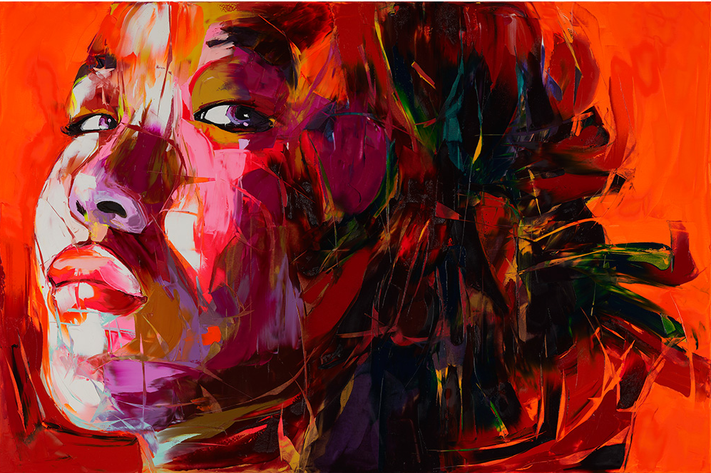 Francoise Nielly Portrait Palette Painting Expression Face247